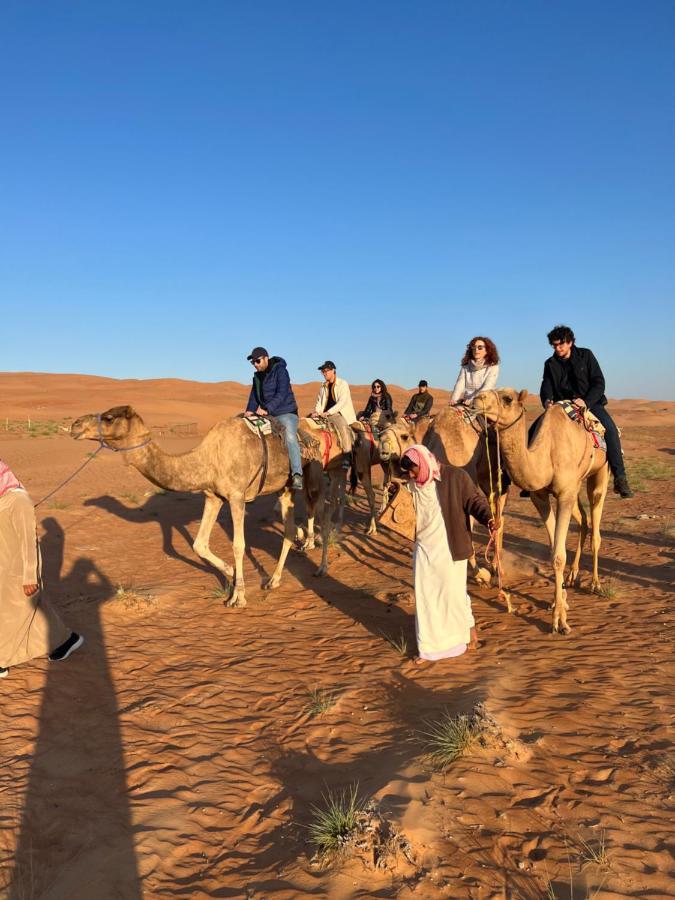 Crescent Desert Private Camp Shāhiq Buitenkant foto