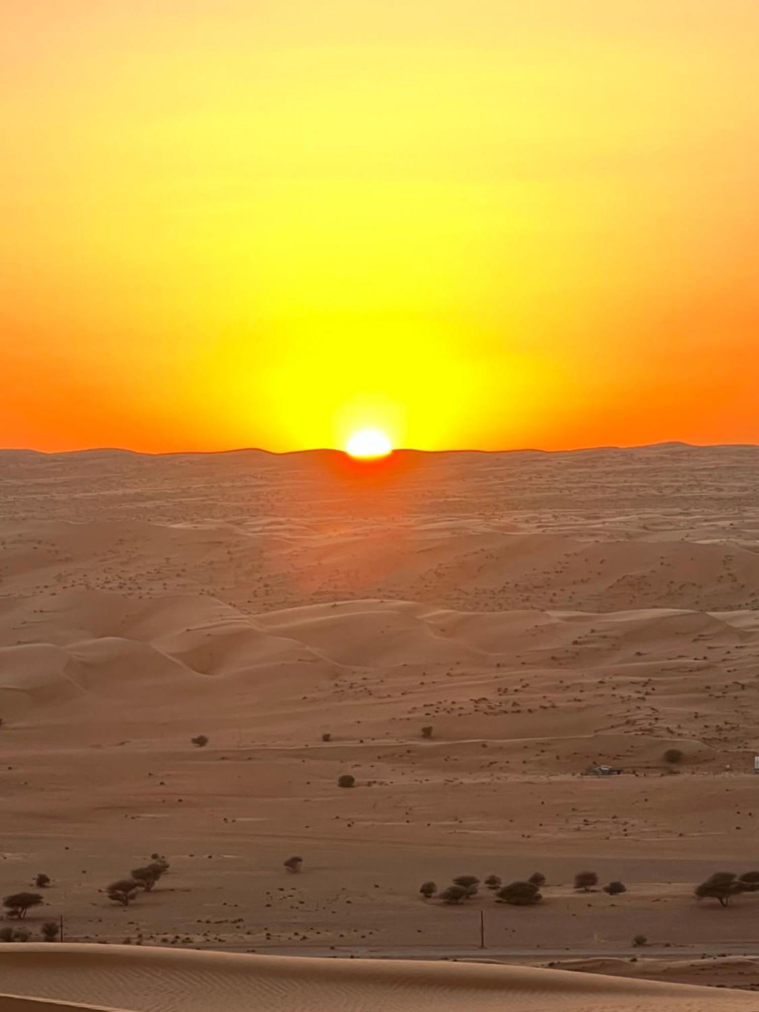 Crescent Desert Private Camp Hotel Shāhiq Buitenkant foto